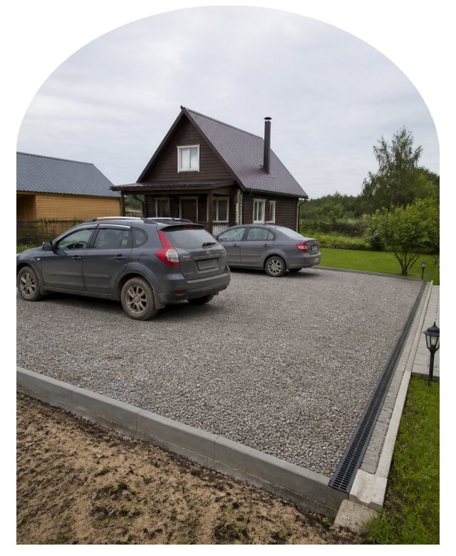 Парковка на даче под ключ в Димитровграде по цене от 3606 р. | Метпроект-Дмт